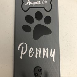 Dog Leash Holder- Handcrafted And Personalized