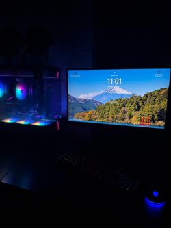 CyberPowerPC Gaming Desktop & 240Hz Samsung G-Sync Monitor