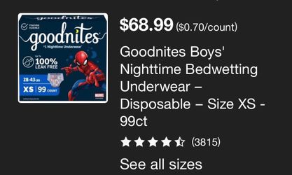 Nitetime underwear