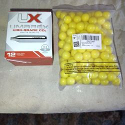 Paint Balls and CO2 Cartridges