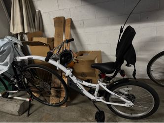 Kids attachable bike