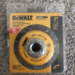 Dewalt Carbon Knot Cup Brush