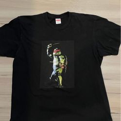 Supreme Raphael Tee Shirt Ninja Turtles SS21 - BLACK - Size L