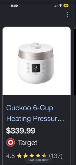 Cuckoo Rice Cooker