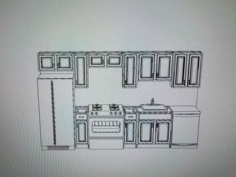 Kitchen cabinets