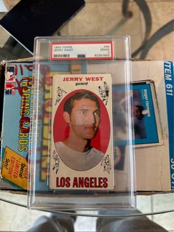 Jerry West 1969 Topps basketball card