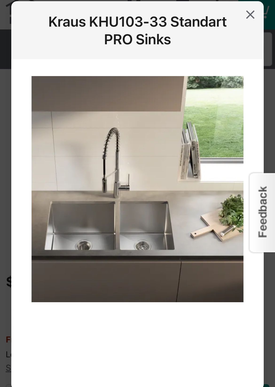 Kitchen Sink / Lavamanos