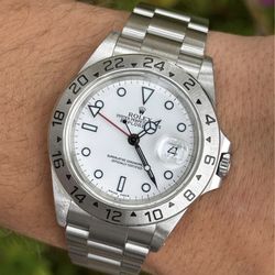 Rolex Explorer II with white dial, 42mm