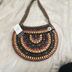 The sak Beaded Bag