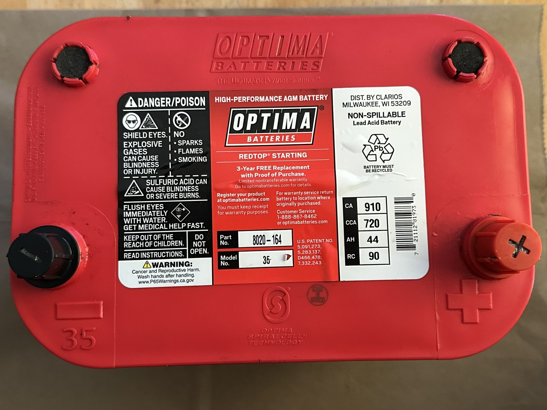 Vehicle Battery
