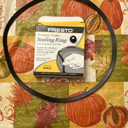 Presto Pressure Cooker Sealing Ring & Automatic Air Vent 
