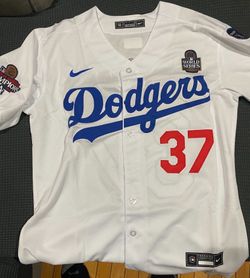 White Los Angeles dodgers Teoscar Hernandez jersey