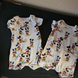 Baby boy mickey twin set