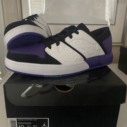 Jordan Nu Retro 1 Low- Field Purple Size 10