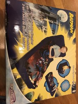 New in box Batman Ready portable bag