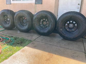 15inch powdered coated black rims