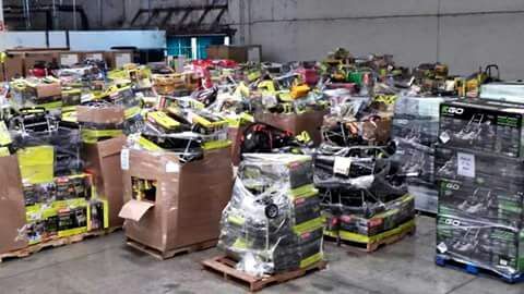 Power tools pallets