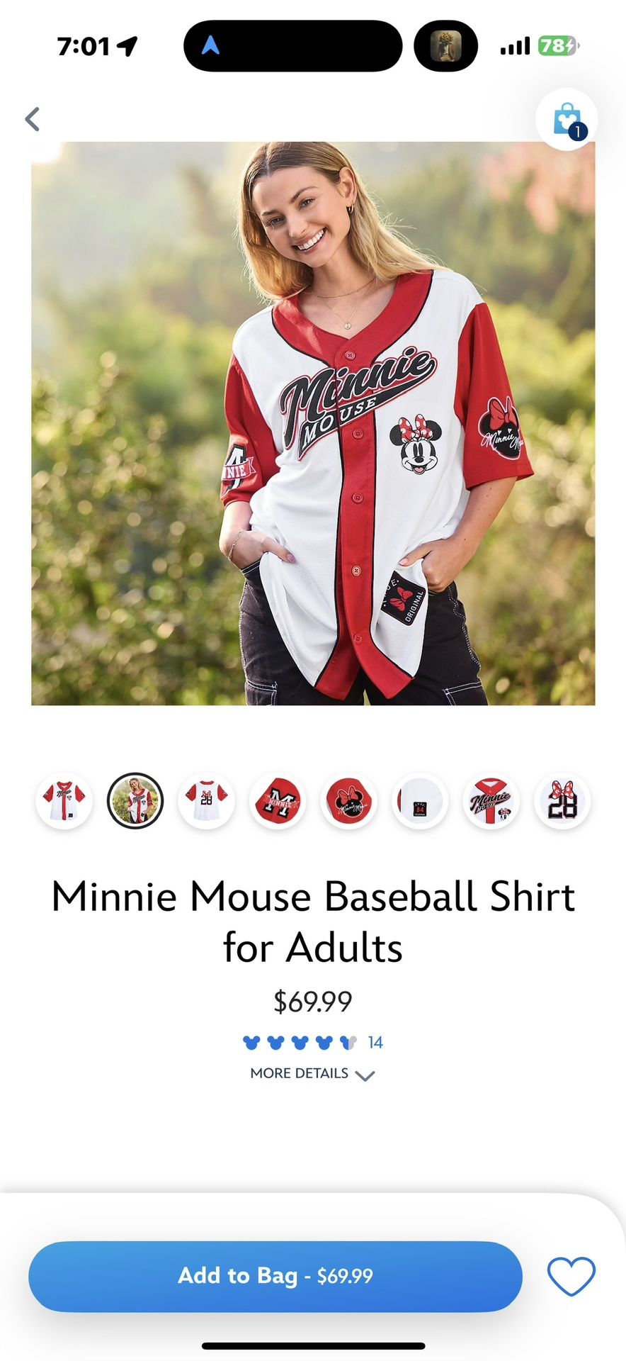 Minnie Jersey