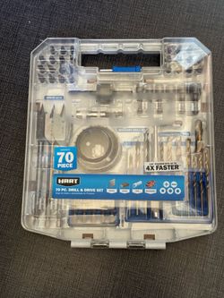 70 PC. DRILL & DRIVE SET