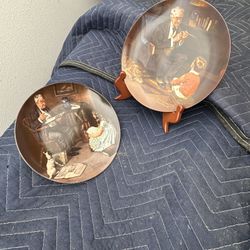 Norman Rockwell Plates