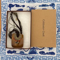 Coldwater Creek Necklace Vintage Butterfly Style