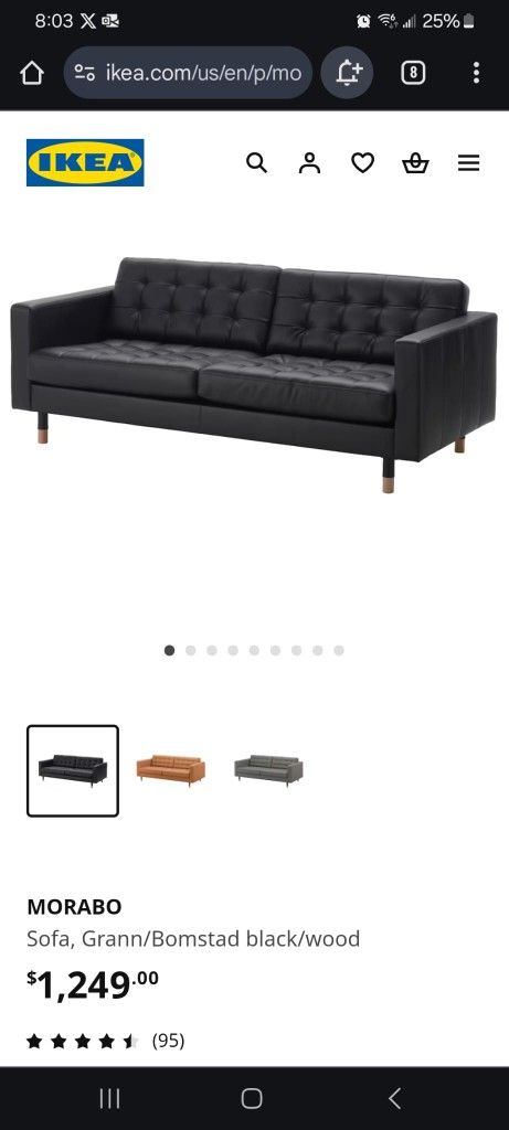 Black Sofa