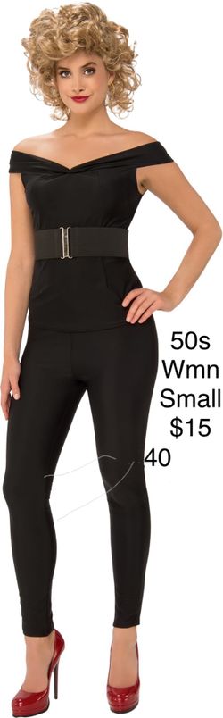 Grease Sandy Bad Girl 50’s Costume Halloween 1950s Pin Up