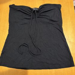 Forever 21 Strapless Top Black Size S New