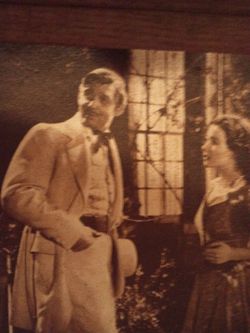 Gone With The Wind Vintage Print Framed