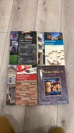 California Real Estate Textbooks – 4 Books