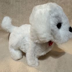 Robotic Plush Puppy (White) 