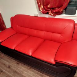 Sofa And Loveseat With Free Table 