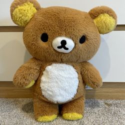 Rilakuma Fluffy Stuffed Animal