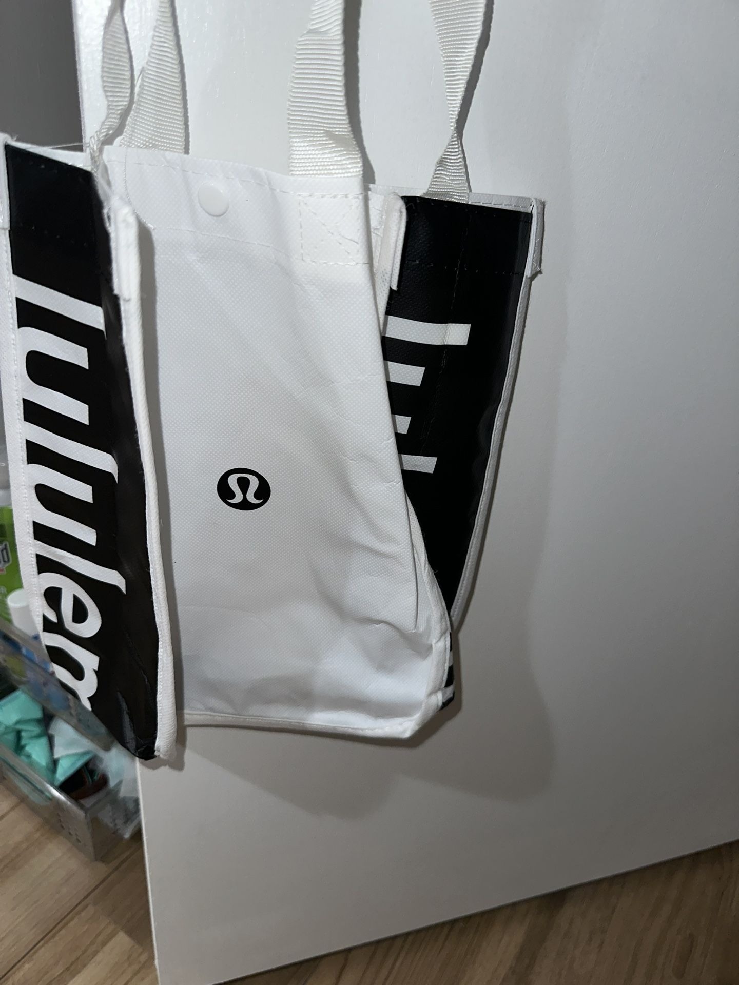Lululemon White Tote Bag