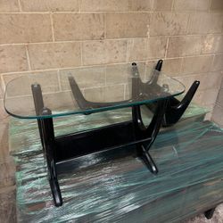 Mid Century Adrian Pearsall Style Coffee Table & Side Table