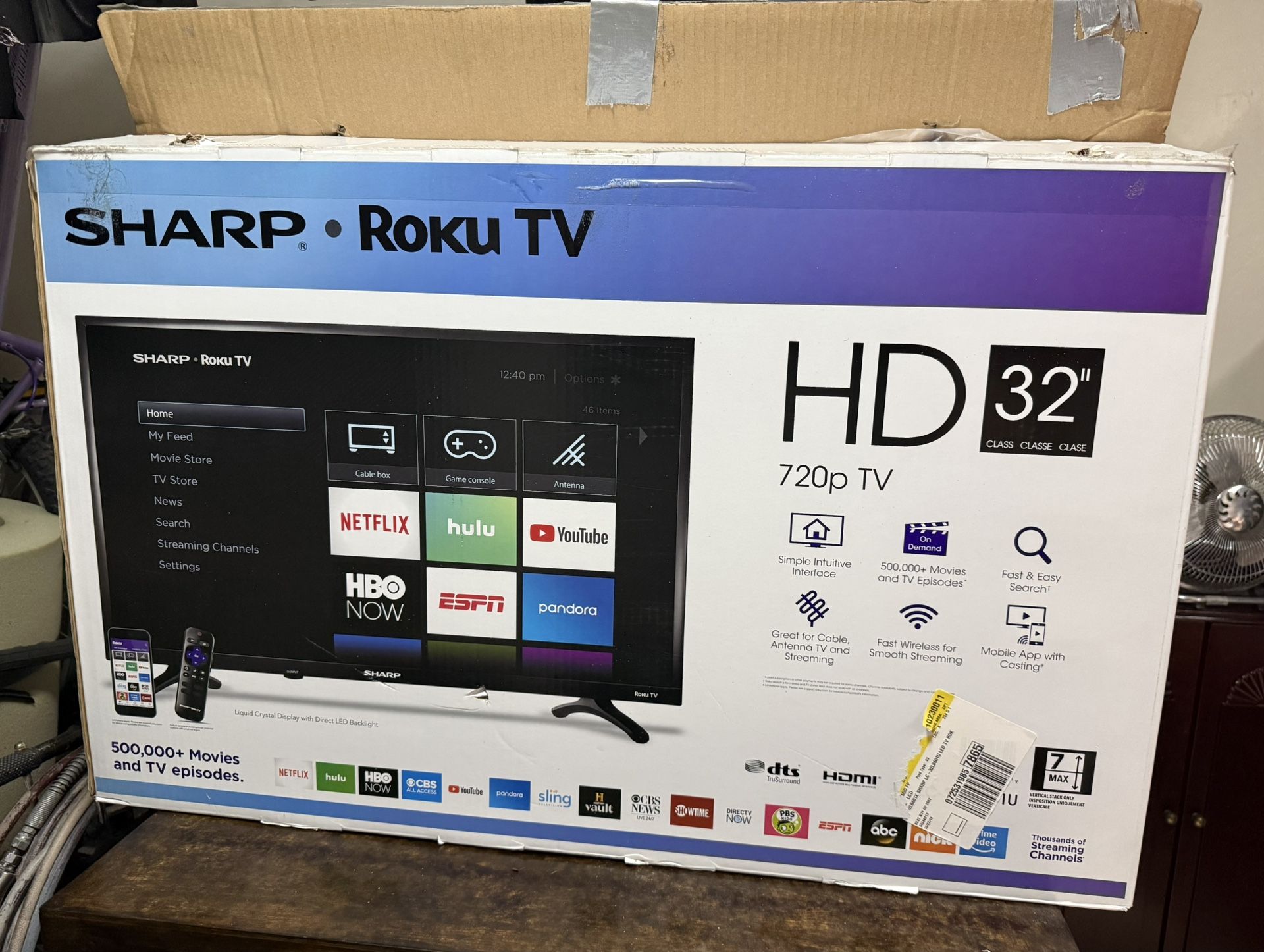 32" Smart Tv With Roku