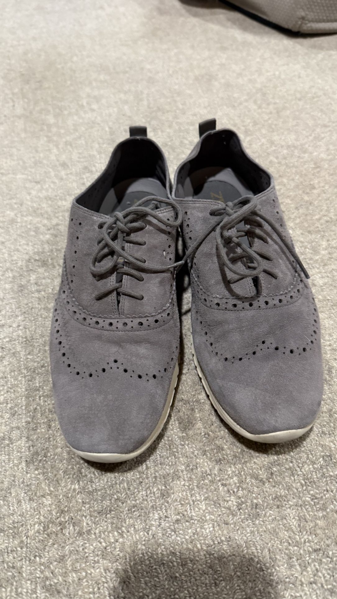 Cole Haan Suede Grey 10B Loafer