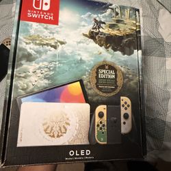 Nintendo Switch Oled Zelda Edition 