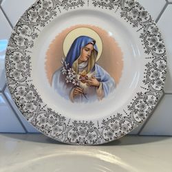 Immaculate Heart Of Mary Plate 22k