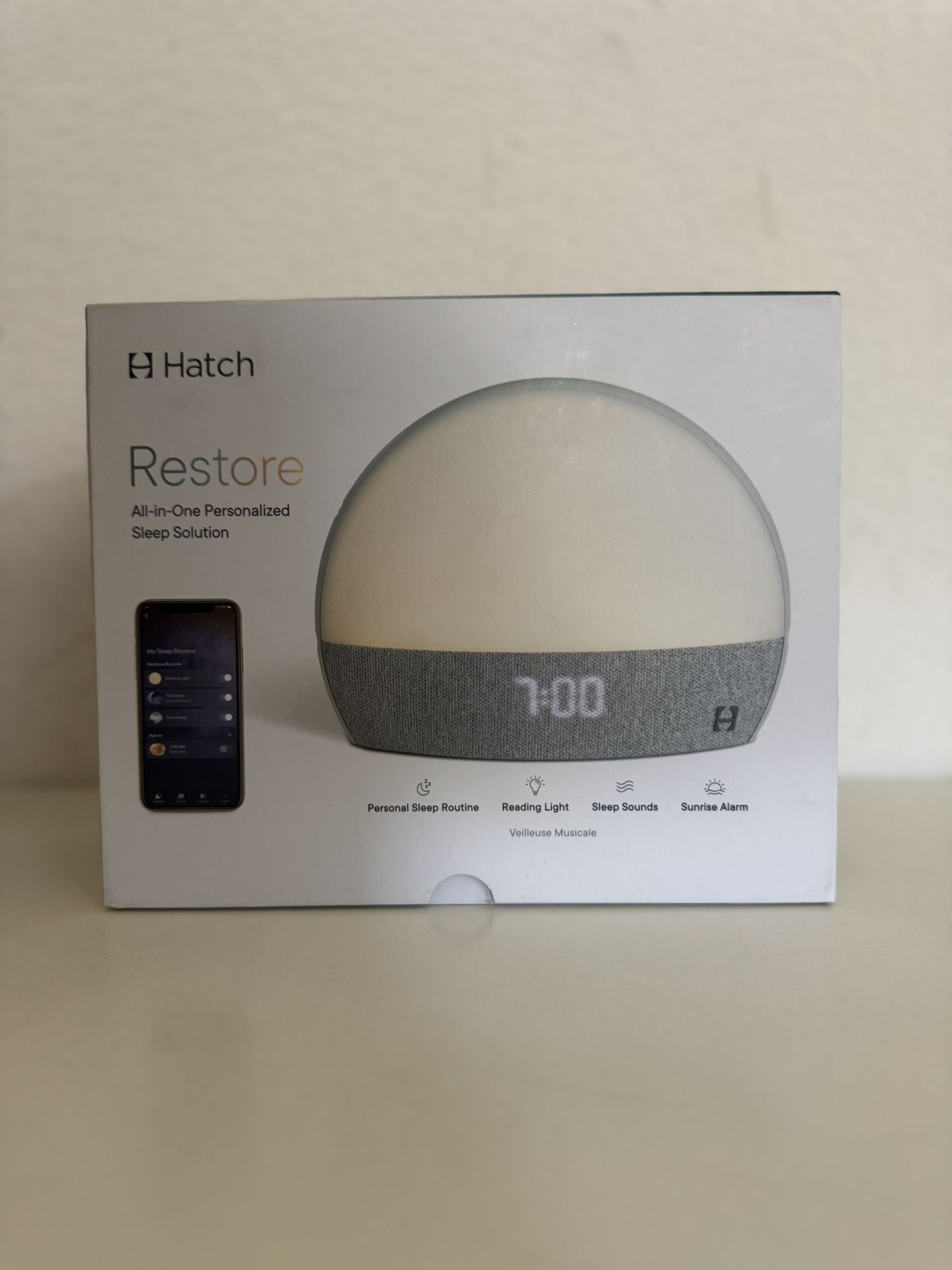 Hatch Restore Sunrise Alarm Clock, Sound Machine