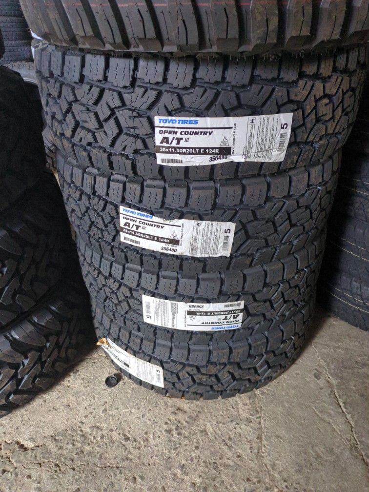 35 1250 20 Toyo At Tires
