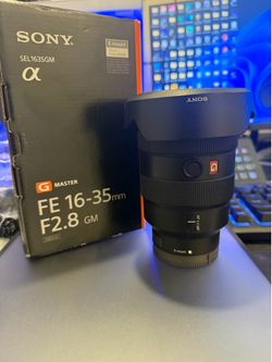 Sony GM 16-35 Mark I