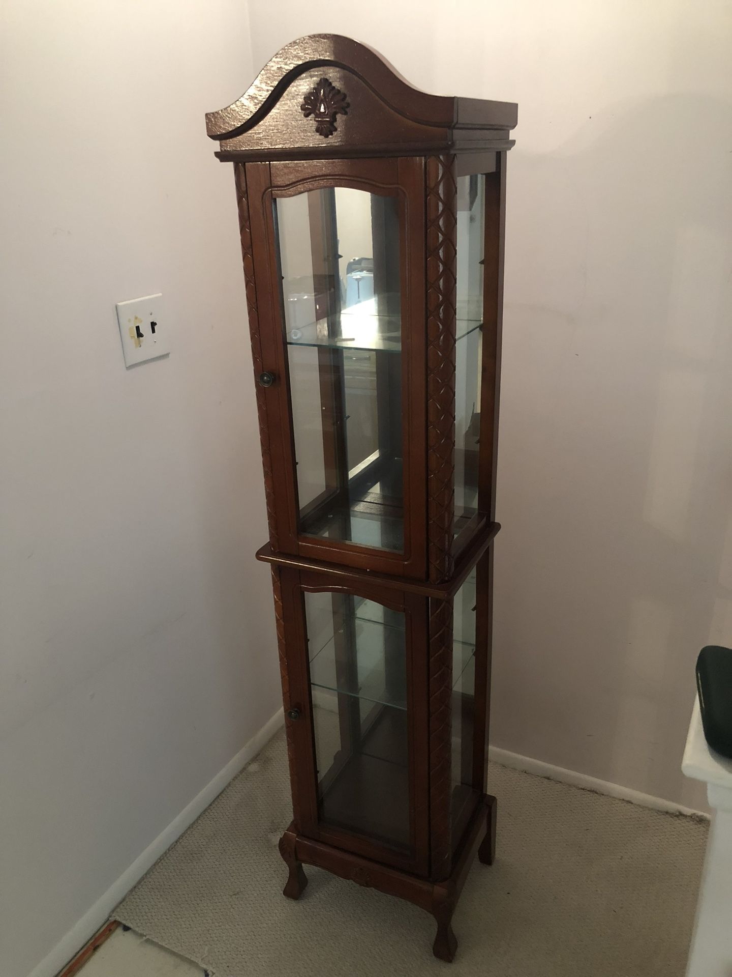 PRICE DROP: Curio Cabinet - LOCAL PICKUP ONLY