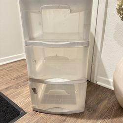 Plastic Storage Drawers Dresser