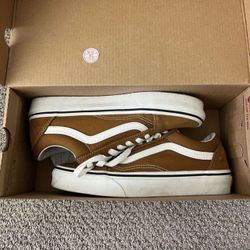 Vans Old Skool Golden Brown Size 5.5