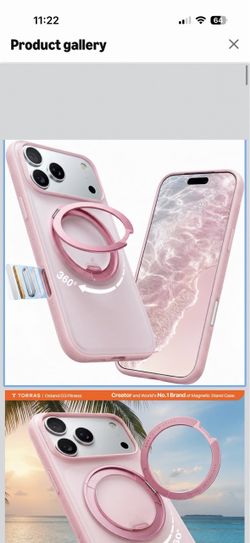 TORRAS for iPhone 18/17 Pro Max Case, 360 Magnetic Stand, O3 Fitness Series, MagSafe, 4X Military-Grade Protection, Ostand