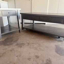 Coffee Table And End Table 