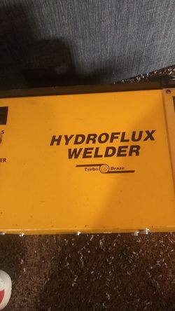 Hydroflux welder turbo brazen water torch