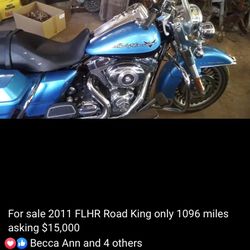 2011 Road King Stated on pict  $14,500