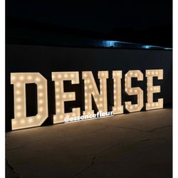 Marquee Letters / Letras Con Luz 
